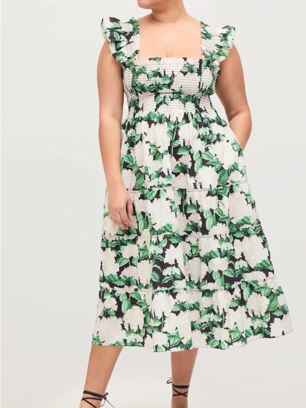 Hill House The Ellie Nap Dress Night Bloom Cotton - NWT